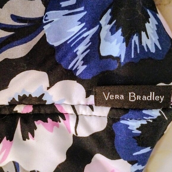 VERA BRADLEY COTTON UTILITY TRAVEL BAG MULTI COLORED - Picture 3 of 10